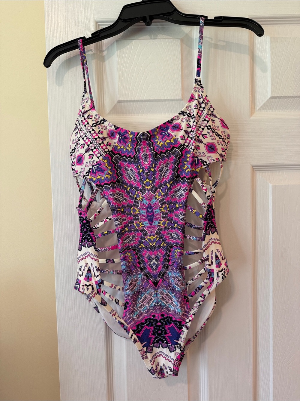 Red Carter One-piece Swimsuit Size 8